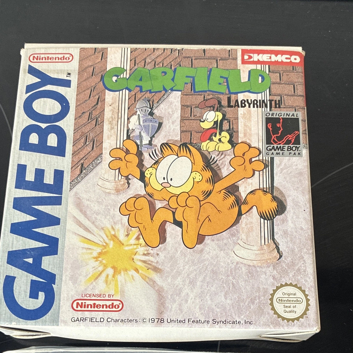 Garfield Labyrinth Nintendo Game Boy Game PAL Fully Boxed W/ Manual