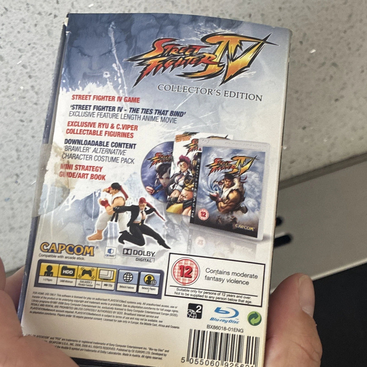 Street Fighter IV Collectors Edition PS3 Game Boxed Full Package
