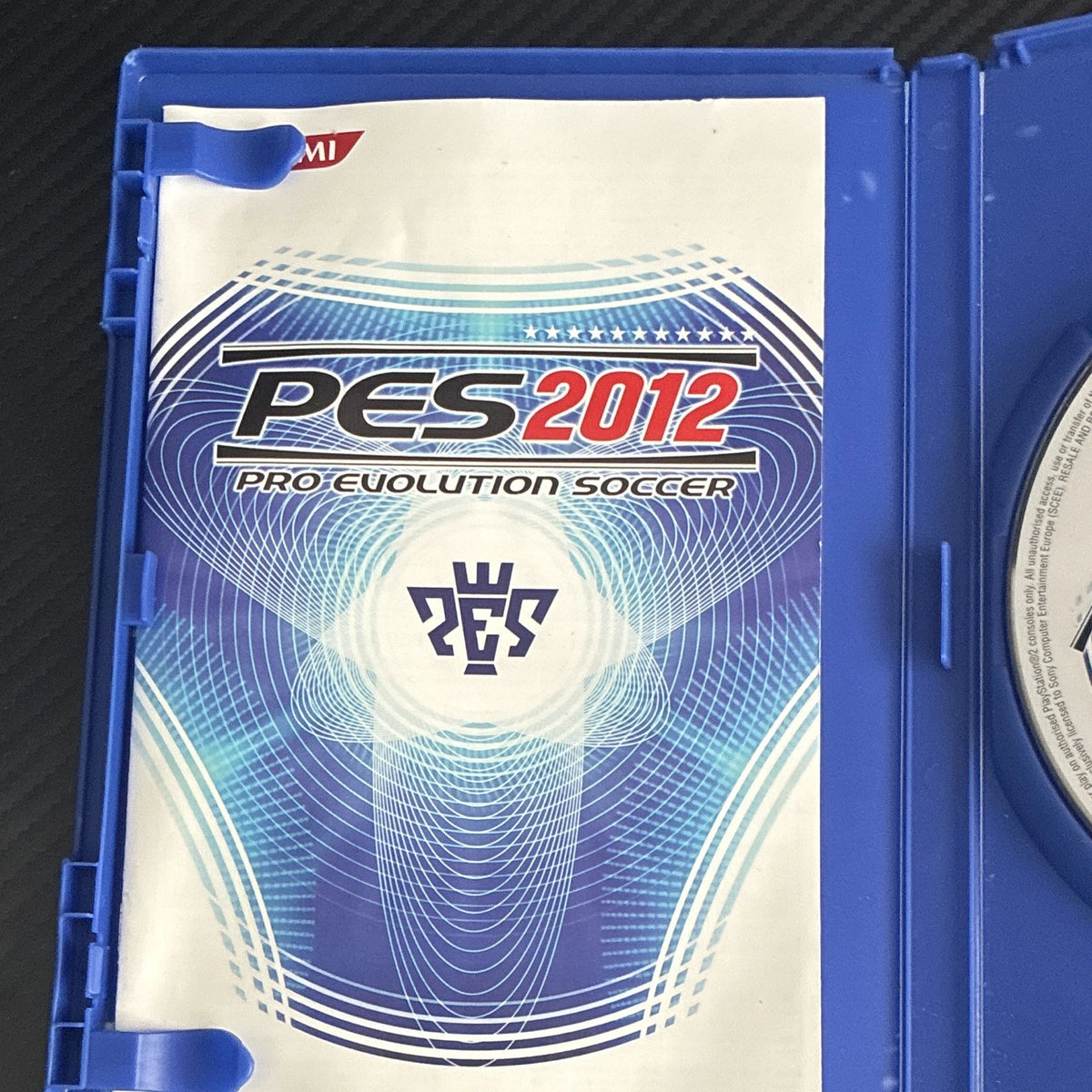Konami PES 2012 Pro Evolution Soccer PlayStation 2 PAL W/ Manual