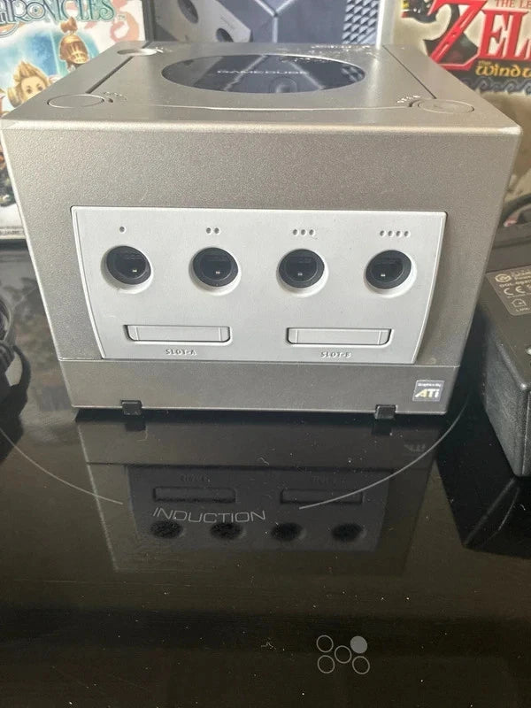 Nintendo Gamecube Platinum Console Boxed With Leads, Pad & Game Bundle Inc Zelda