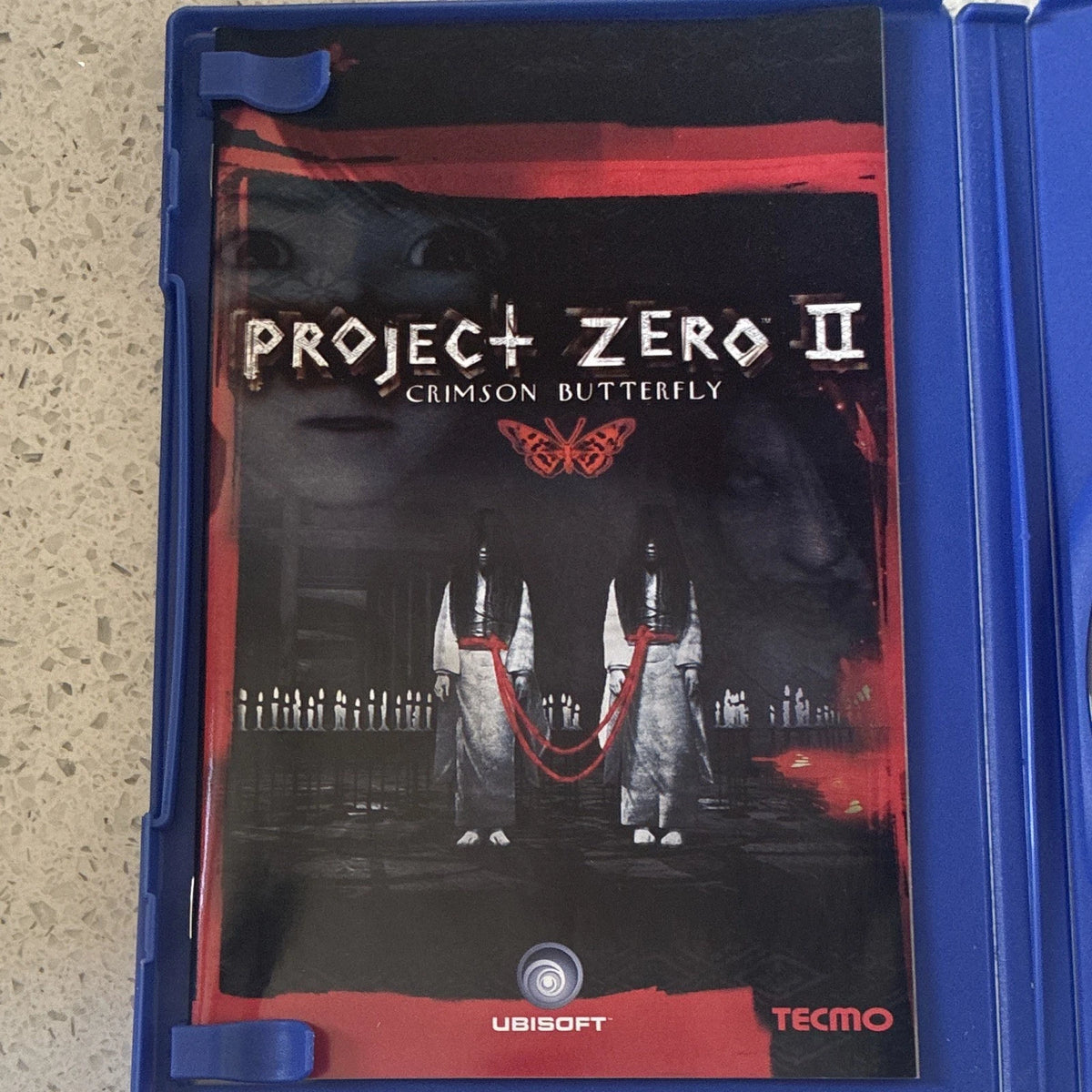 Project Zero II: Crimson Butterfly PS2 Game (2004) Horror W/ Manual
