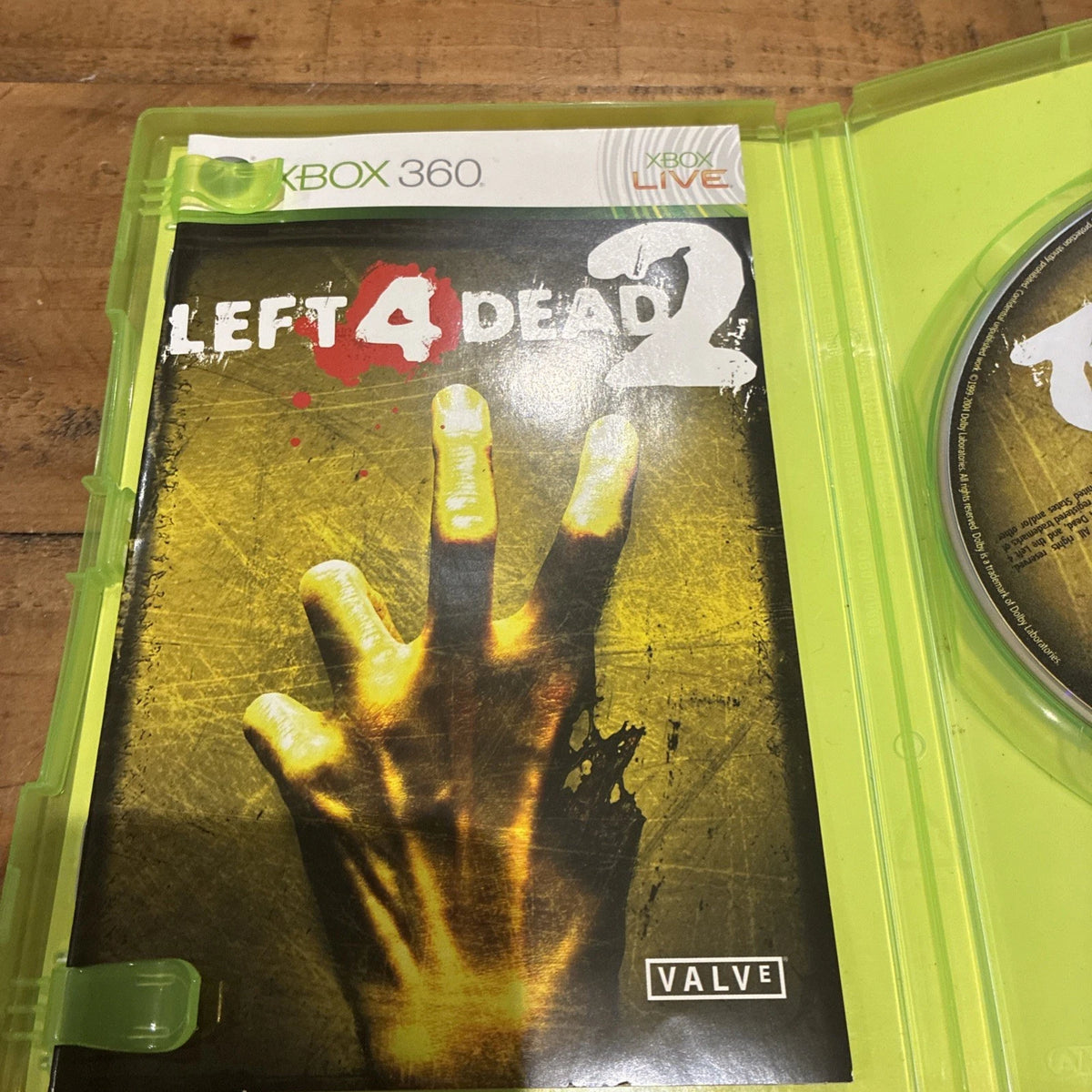 Left 4 Dead 2 Microsoft Xbox 360 Game VGC With ManuaL