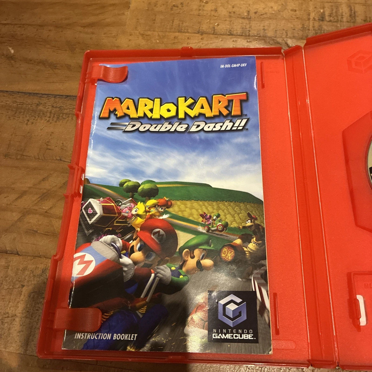 Mario Kart Double Dash GameCube Game No Zelda But With Manual
