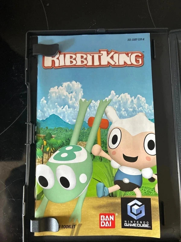 Ribbit King Nintendo Gamecube Game Boxed With Manual