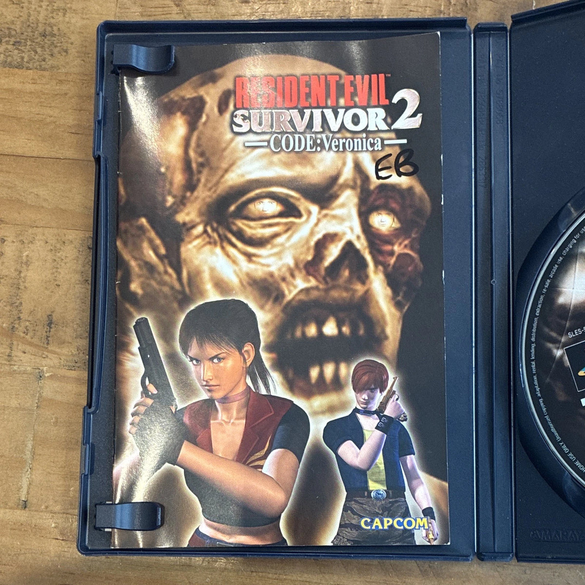 Resident Evil Survivor 2: Code: Veronica PS2 Game(2002) W/ Manual