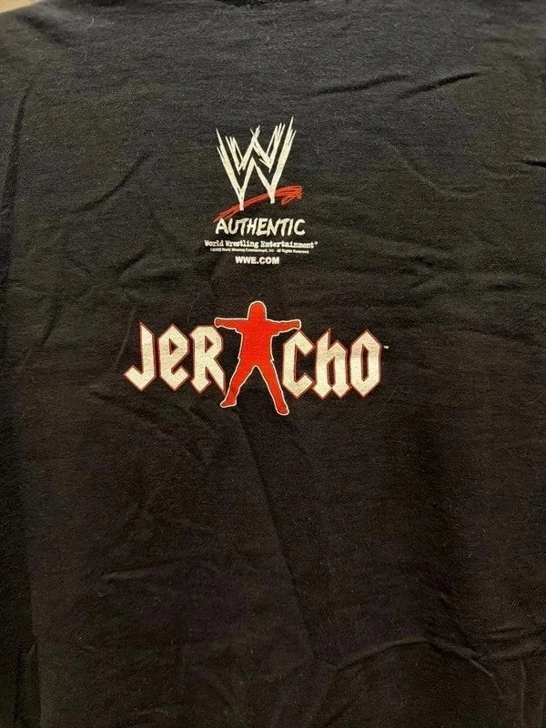 Chris Jericho 'Y2J' Classic Vintage WWE T Shirt Size XL Authentic Merchandise