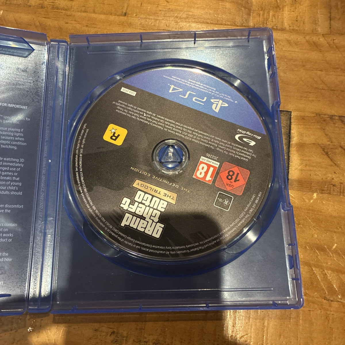 Grand Theft Auto: The Trilogy Definitive Edition PlayStation 4 Game
