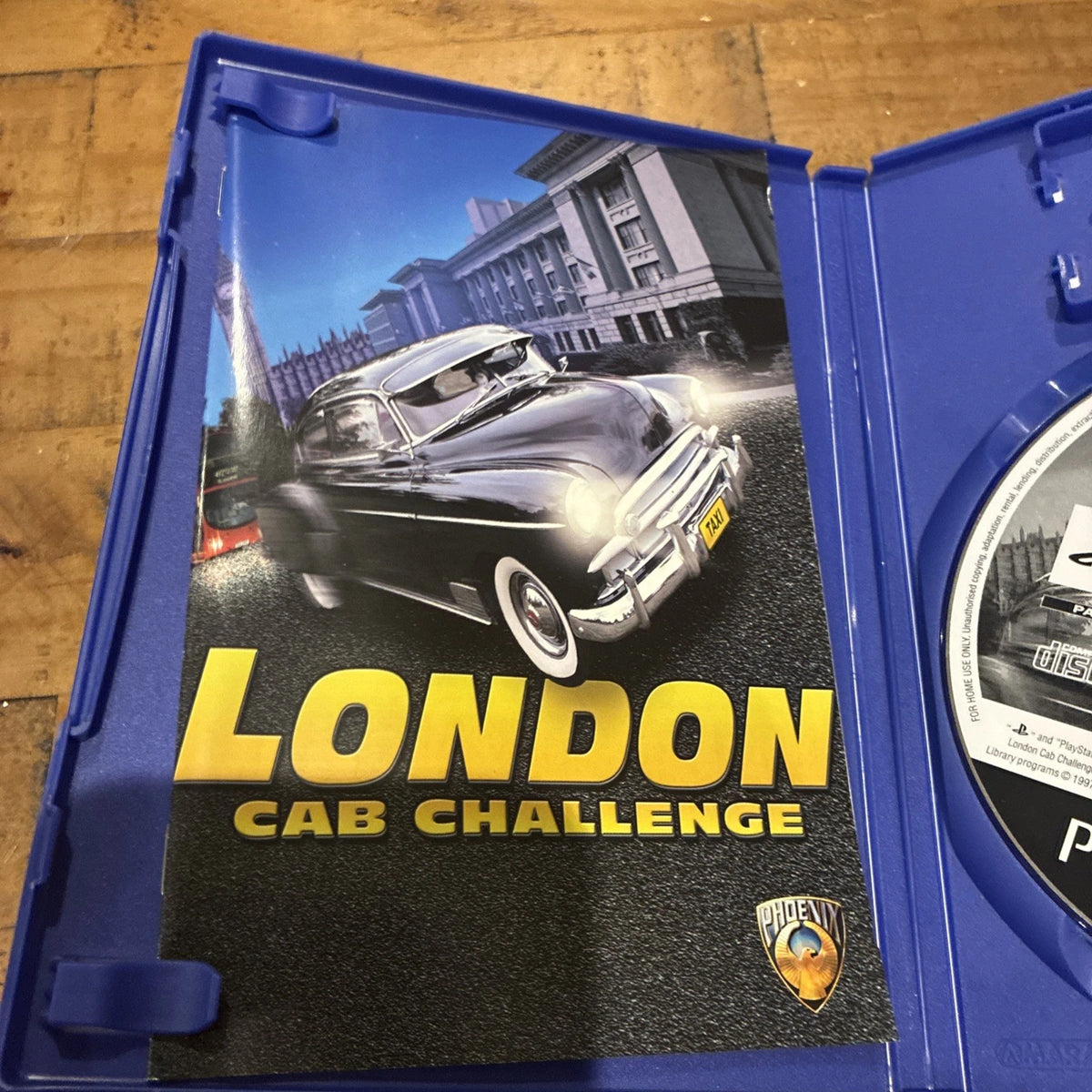 London Cab Challenge PlayStation 2 Game Boxed With Manual