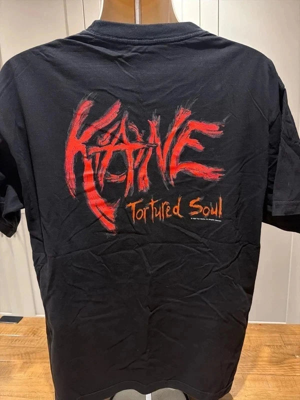 Kane Vintage WWE T Shirt 1999 Size XL Authentic Merchandise