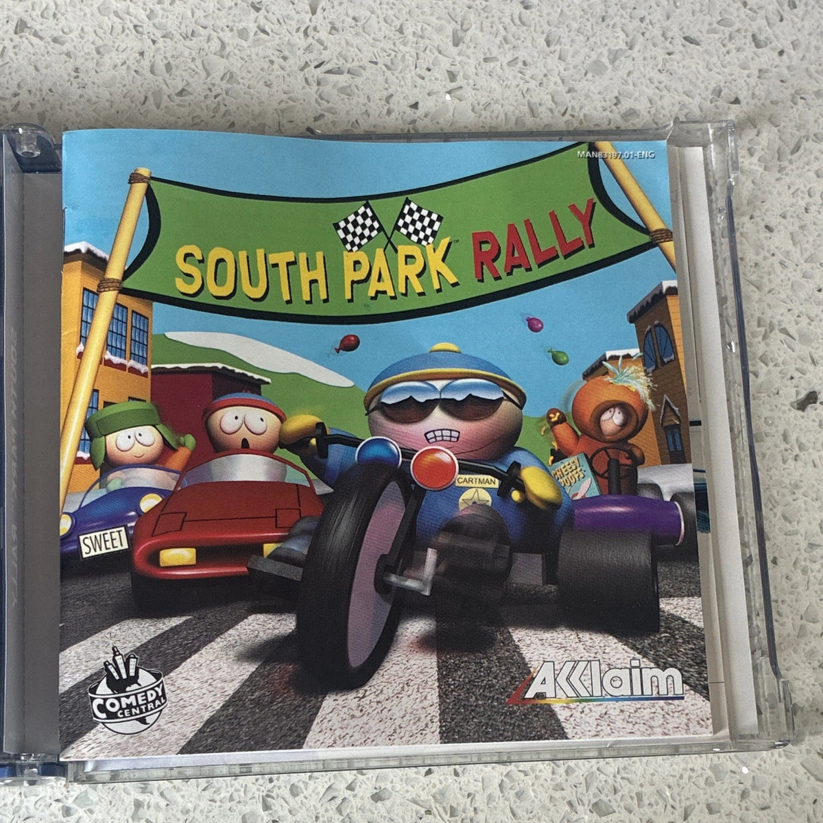 South Park Rally Sega Dreamcast Game PAL (2000) Racing W/ Manual