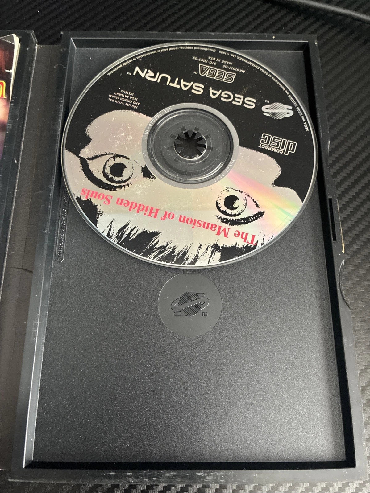 The Mansion Of Hidden Souls Sega Saturn Game Pal Boxed W/ Manual