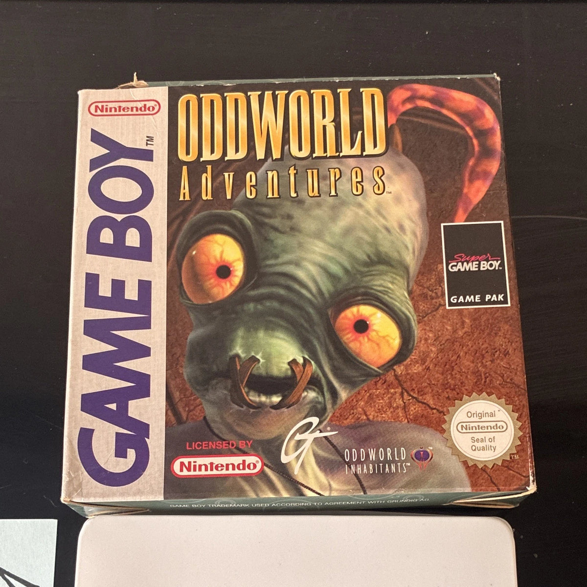 Oddworld Adventures for Nintendo Game Boy Game PAL 1997 Boxed No Manual