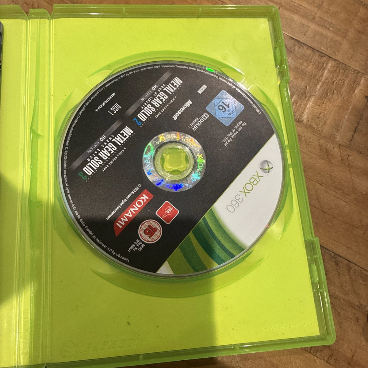 Metal Gear Solid HD Collection Xbox 360 Game
