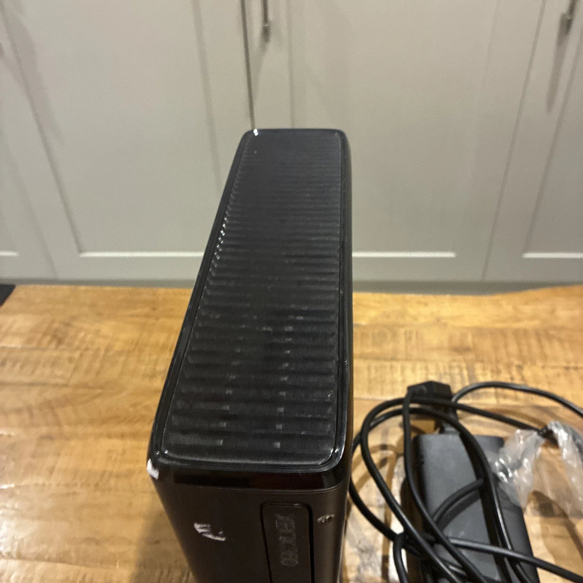 Microsoft Xbox 360 S Slim Black Console with Power Supply & Controller