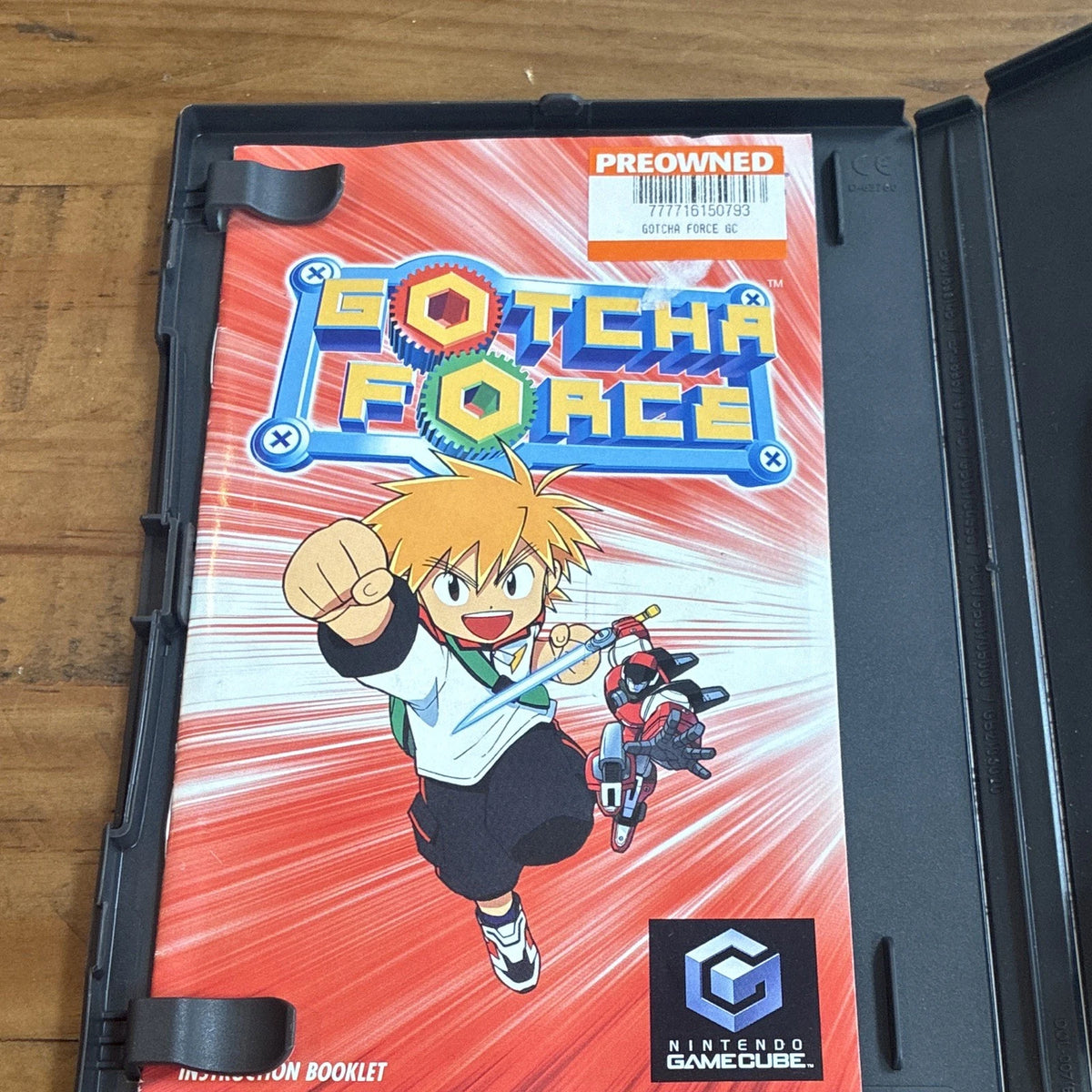 Gotcha Force Nintendo GameCube Game Boxed W/ Manual 2003