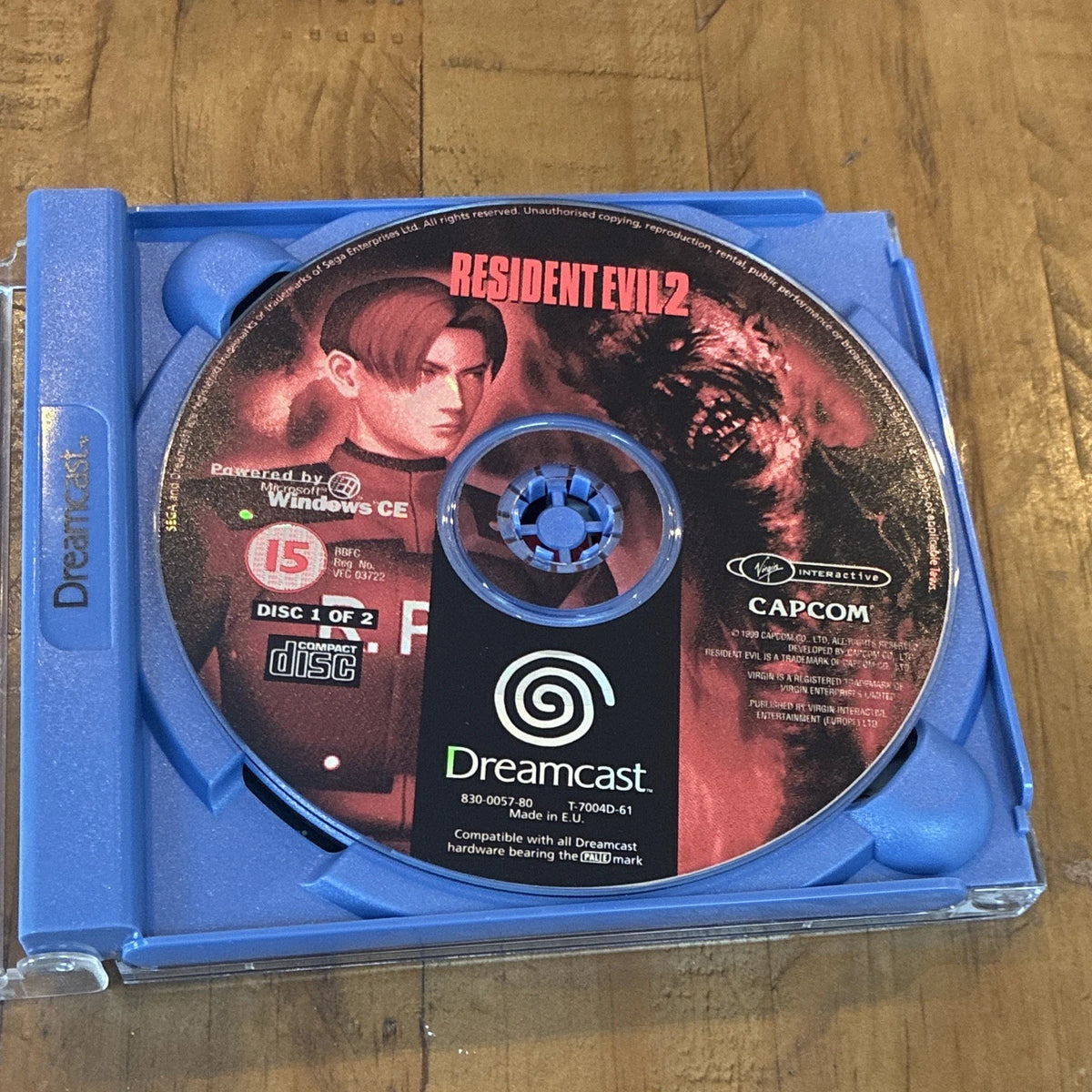 Resident Evil 2 Sega Dreamcast Game PAL Boxed With Manual