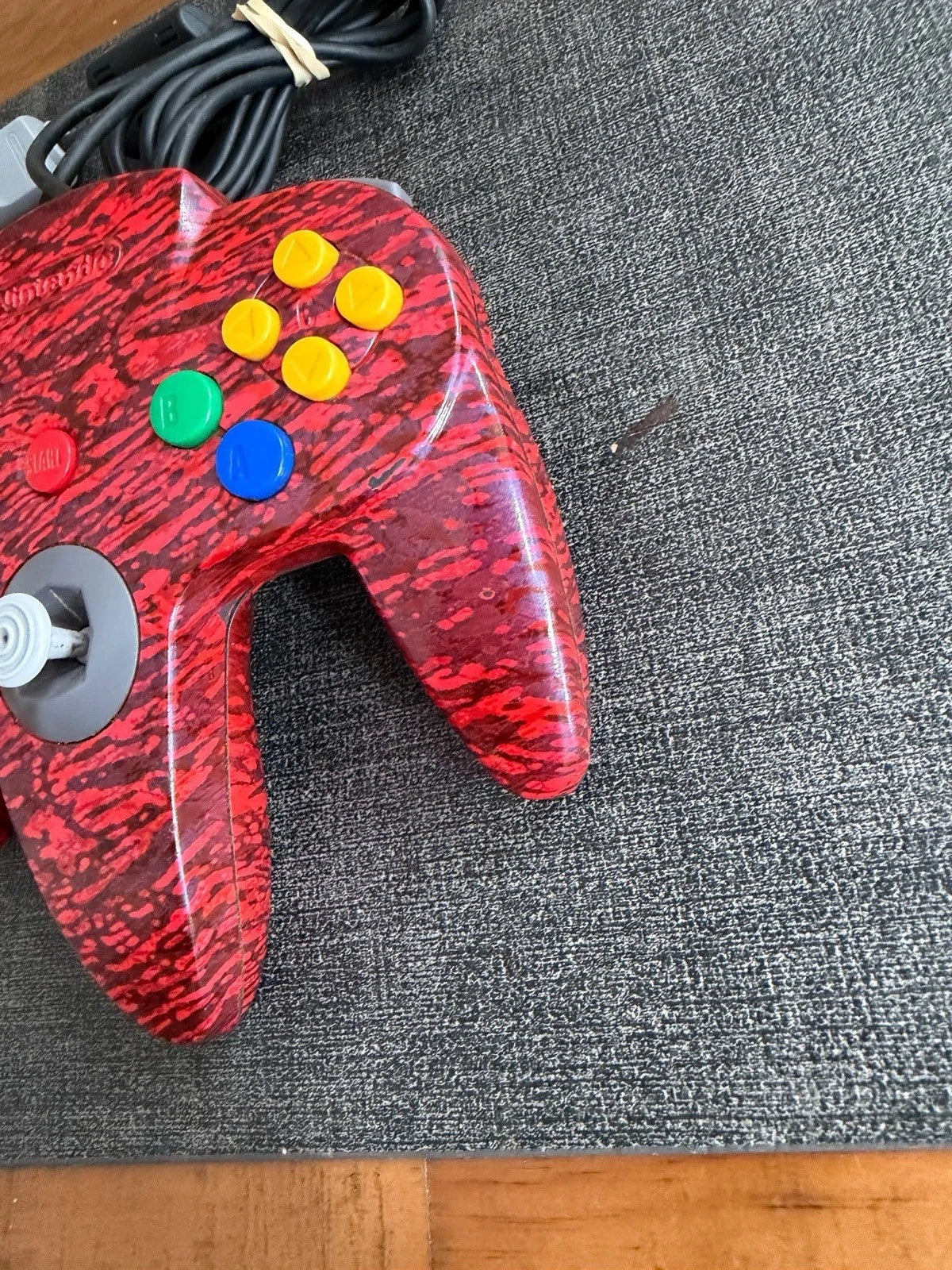 Nintendo 64 Foxdata Series 2 Red Rain Controller