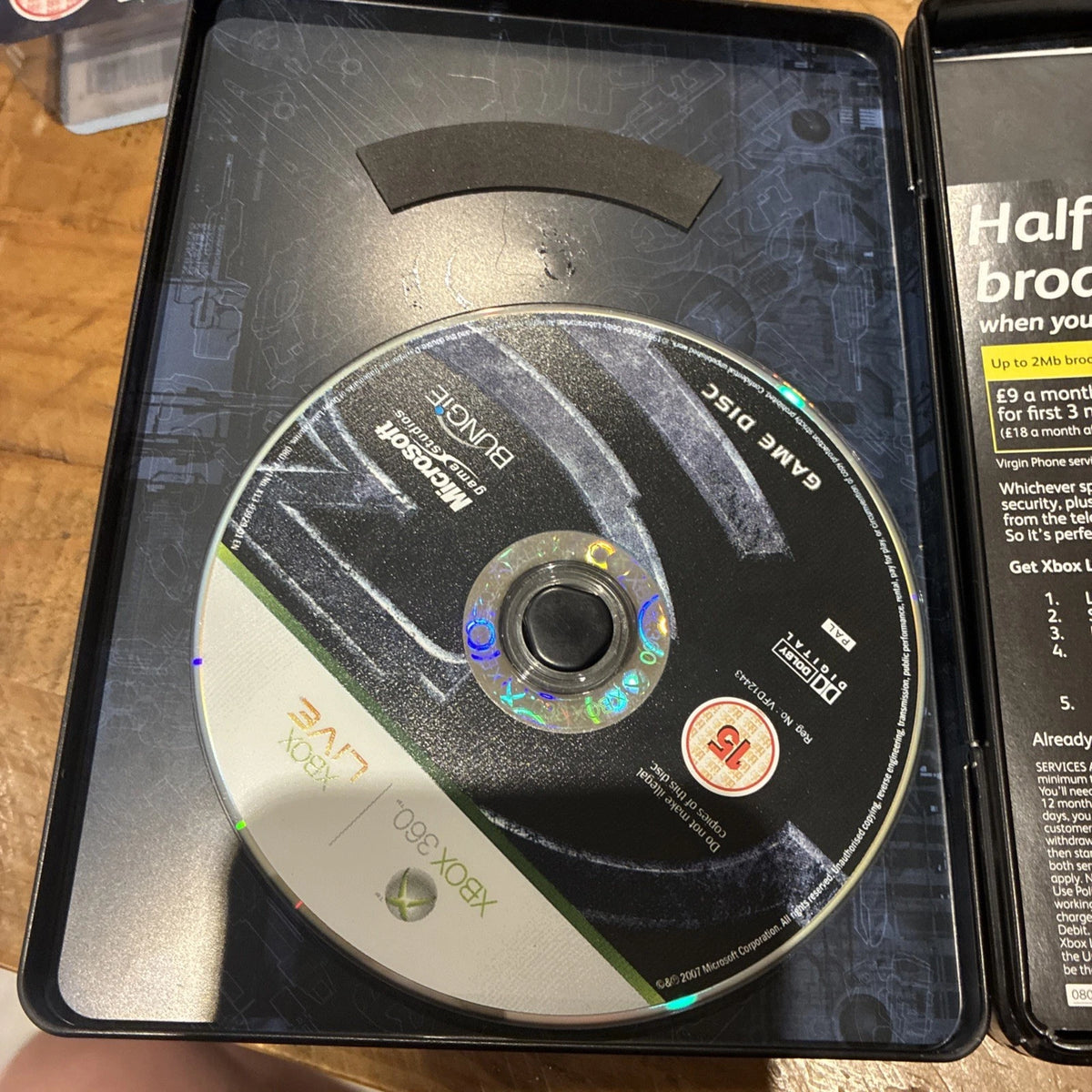 Halo 3 Limited Steelbook Edition Xbox 360 Video Game