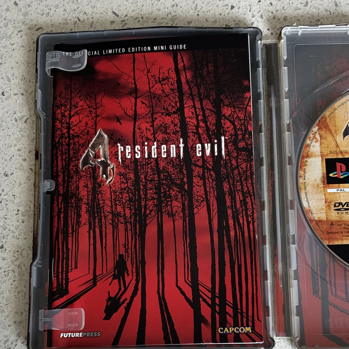 Resident Evil 4 Game Limited Edition Steelbook For Sony PlayStation 2 PS2 PAL