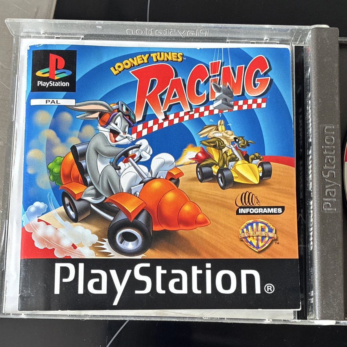 Looney Tunes Racing Complete Game With Manual For PlayStation PS1