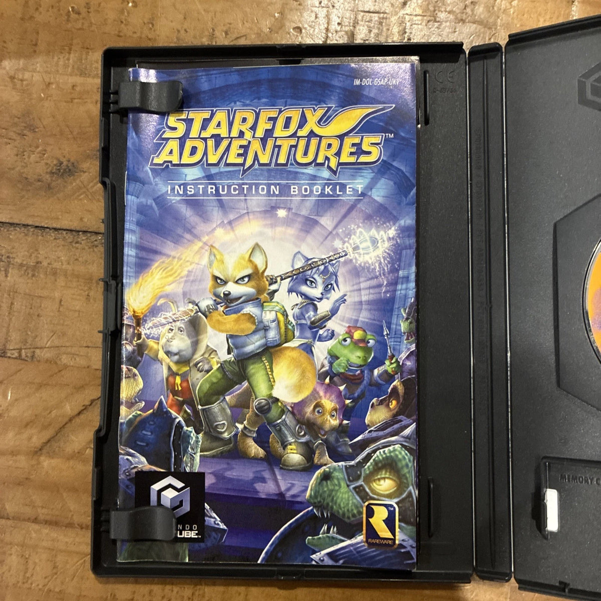Star Fox Adventures Nintendo GameCube PAL Edition With Manual
