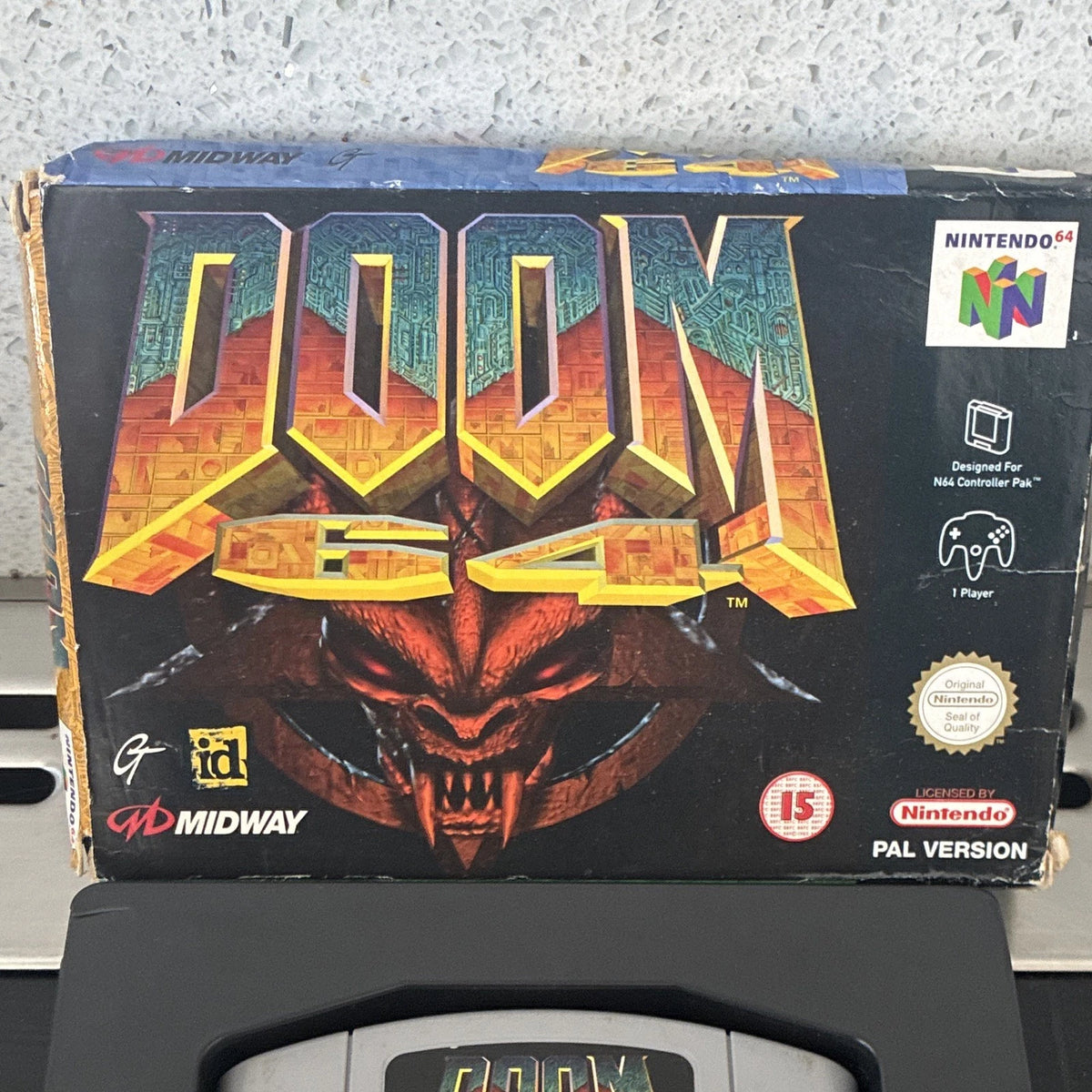 Doom 64 Nintendo 64 Game Fully Boxed W/ Manual and Cartridge Tray N64