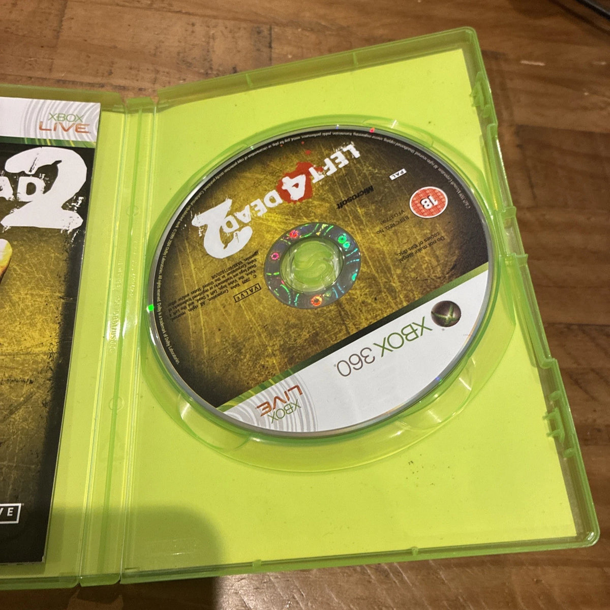 Left 4 Dead 2 Microsoft Xbox 360 Game VGC With ManuaL
