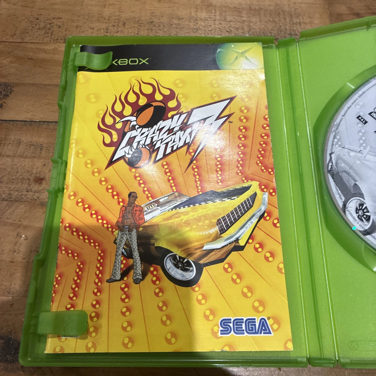 Crazy Taxi 3 Original Xbox PAL Version In Box With Manual