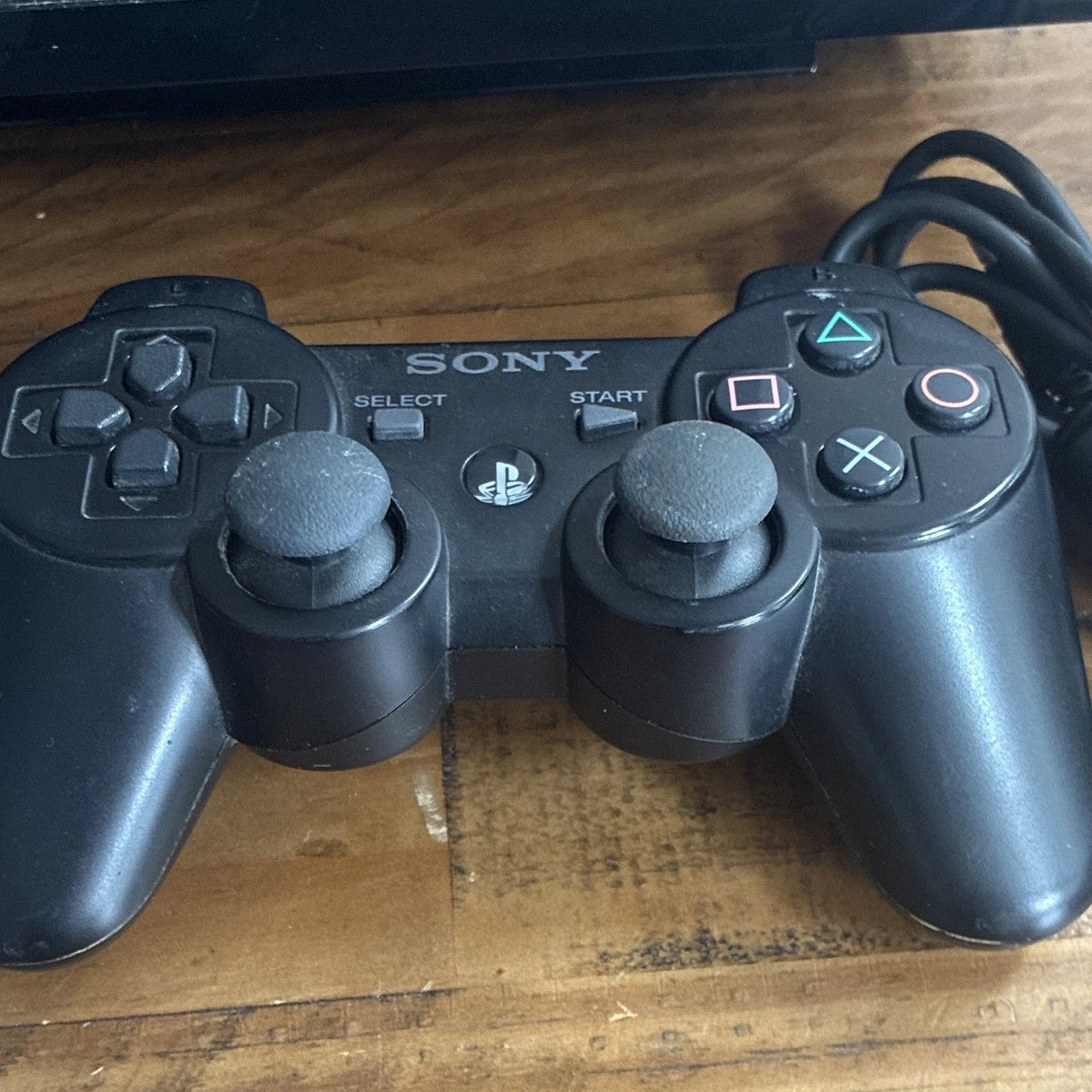 Sony PS3 CECHP03 Black Console Bundle w/ Controller, Loose Game & Power Lead
