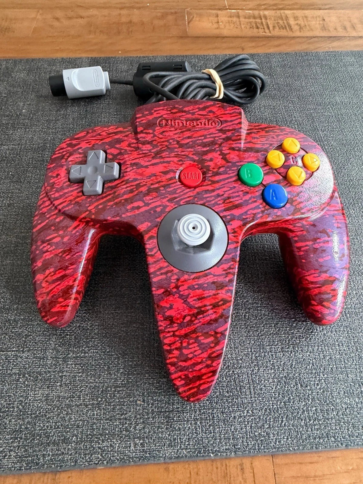 Nintendo 64 Foxdata Series 2 Red Rain Controller