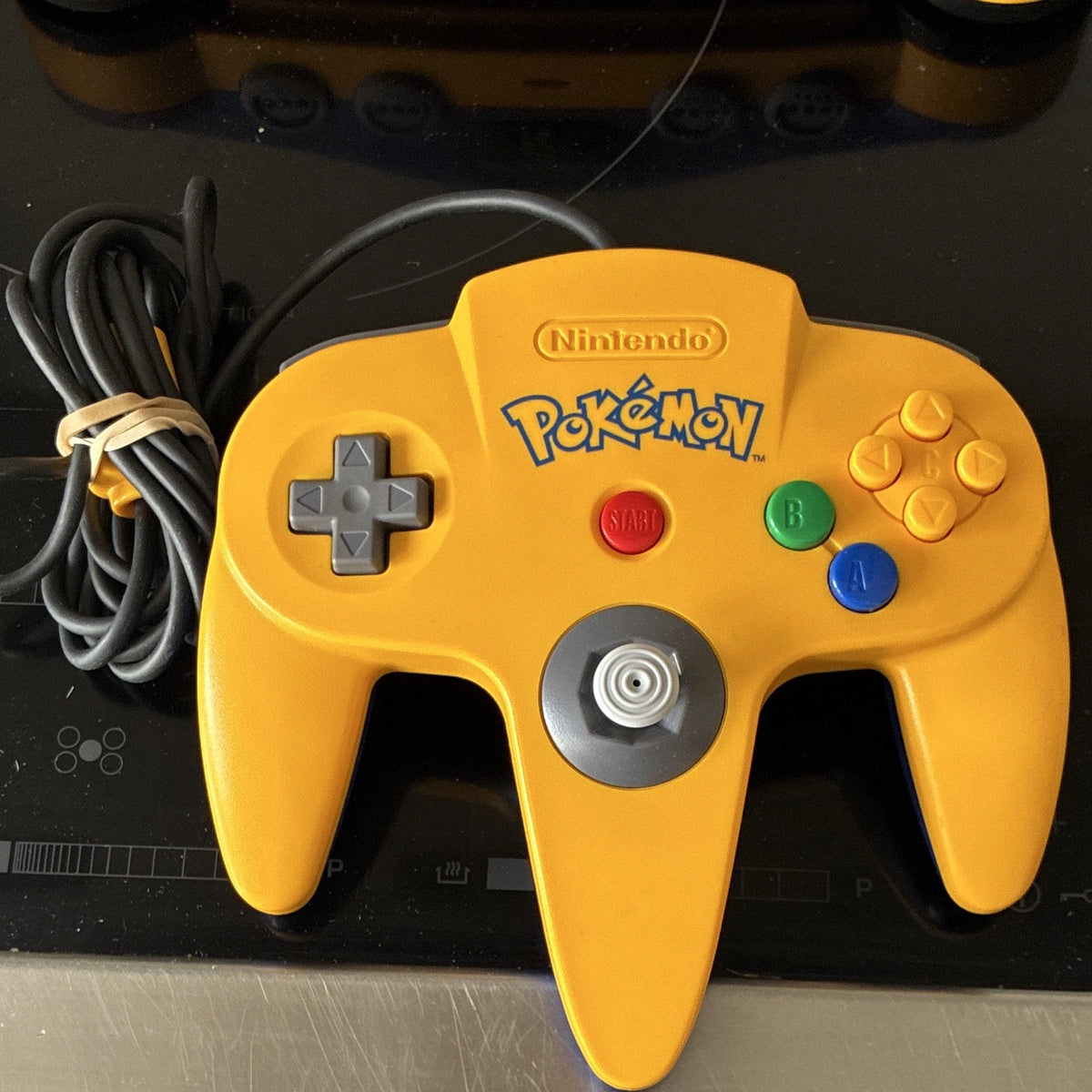 Nintendo 64 Pokemon Stadium Console w/ Pokémon Controller & Cables