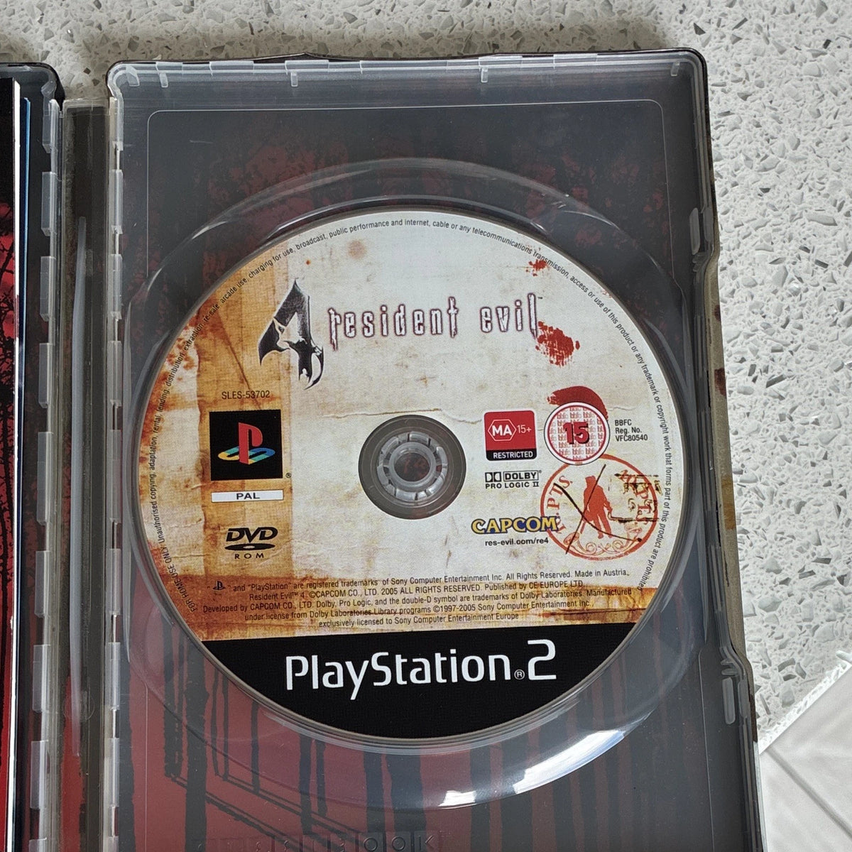 Resident Evil 4 Game Limited Edition Steelbook For Sony PlayStation 2 PS2 PAL