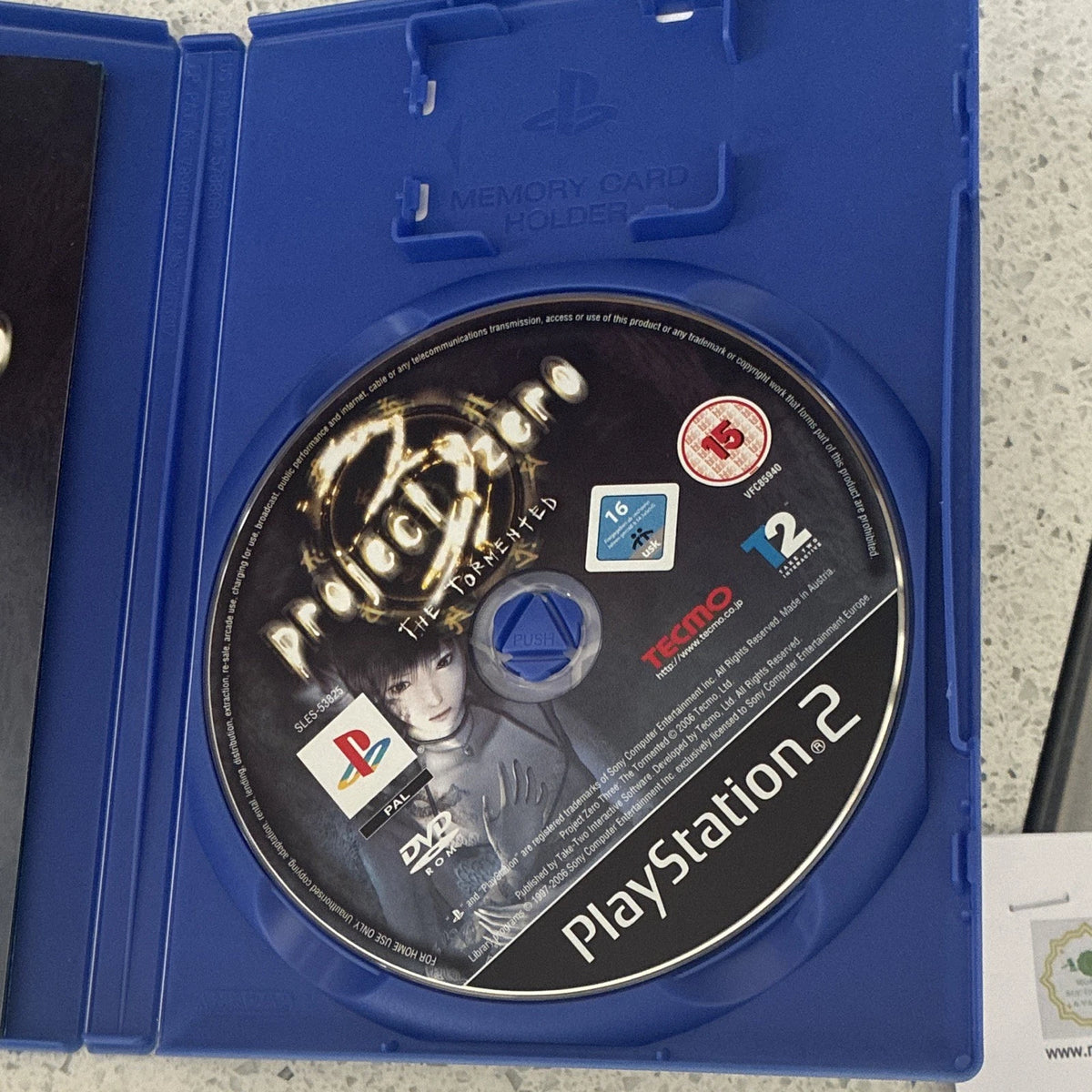 Project Zero 3: The Tormented PS2 Game (2006) Horror W/ Manual