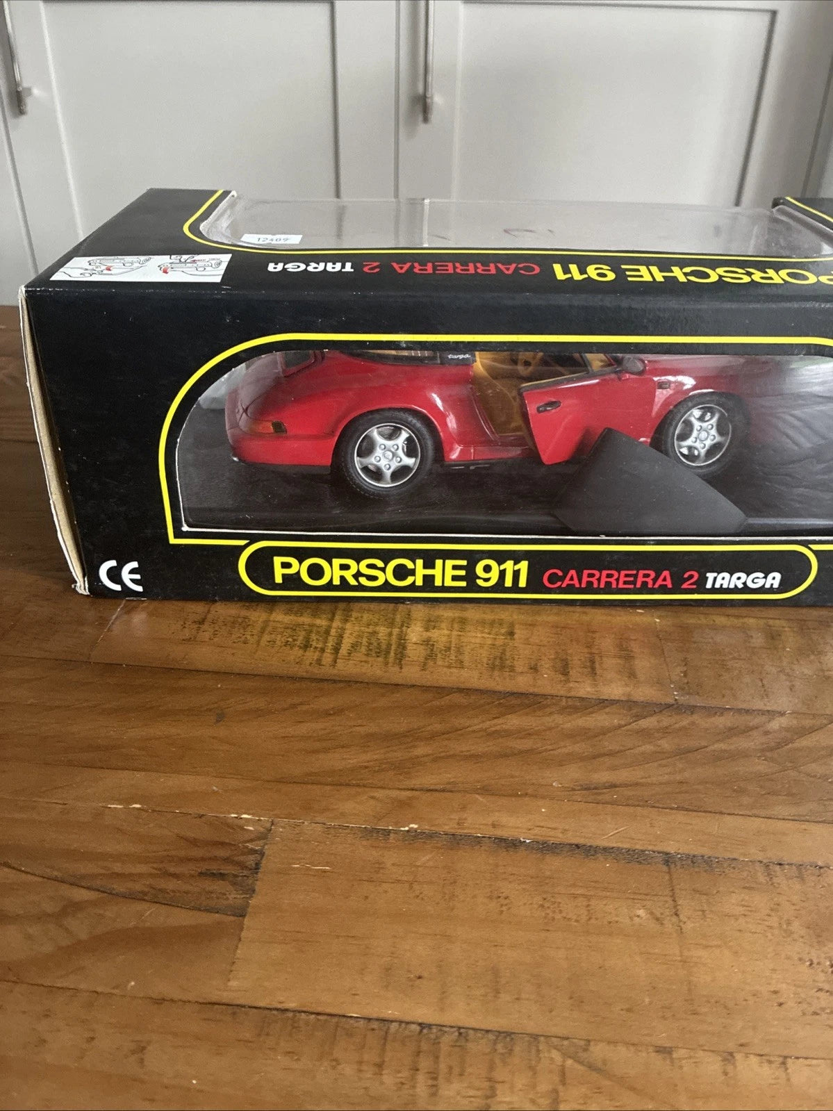 Anson Metal Series Porsche 911 Carrera 2 Targa Diecast Model Car 1:18 Metal BRAND NEW