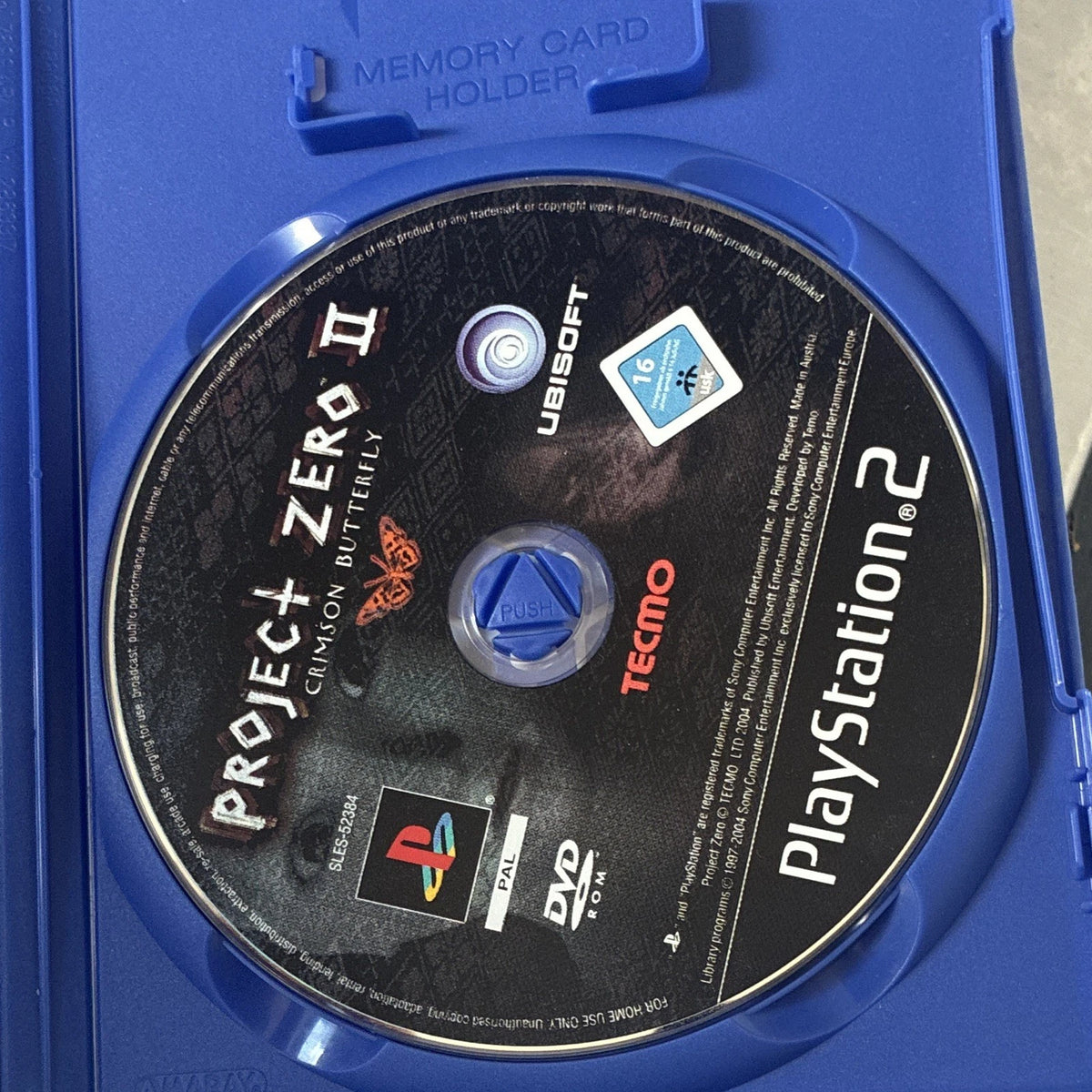Project Zero II: Crimson Butterfly PS2 Game (2004) Horror W/ Manual