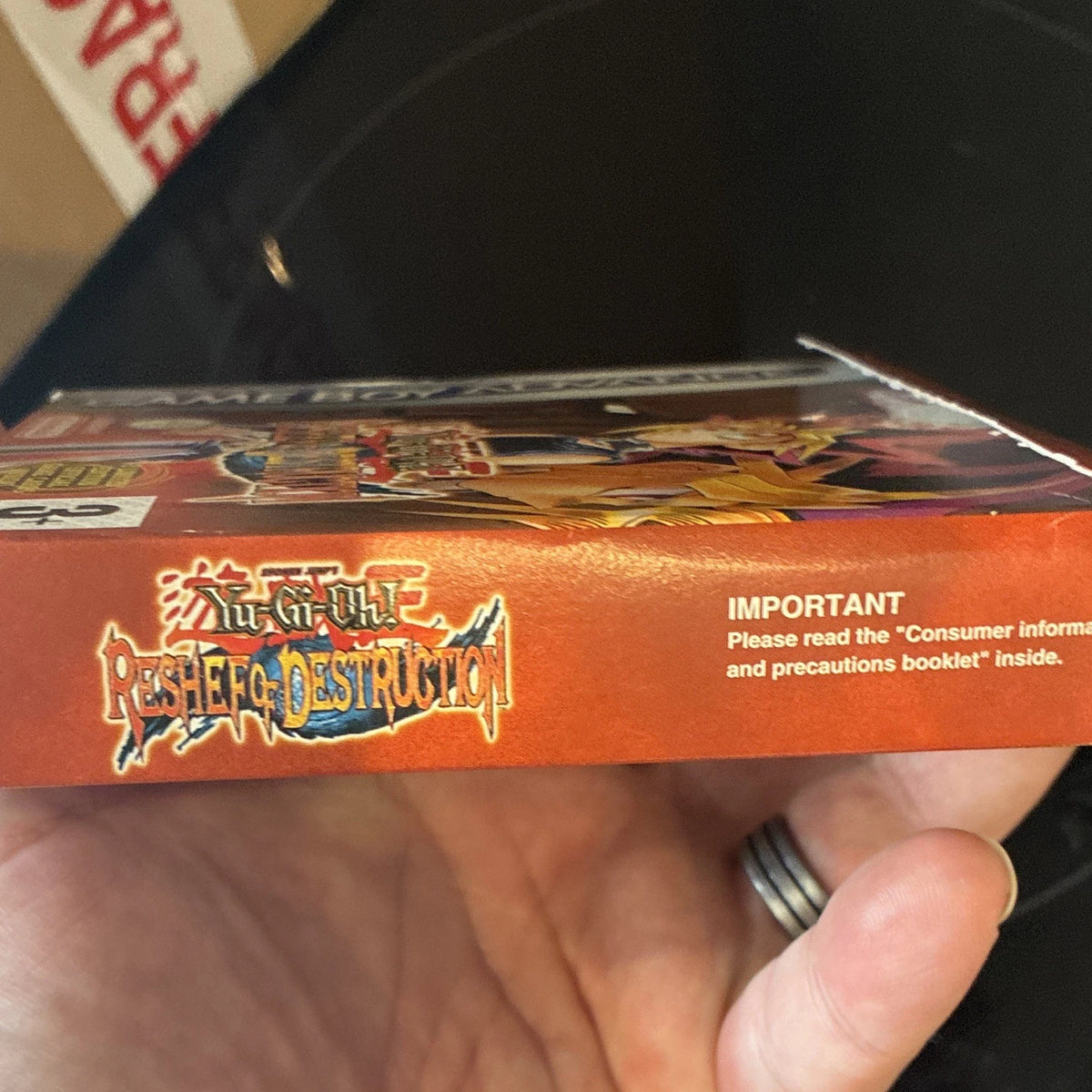 Yu-Gi-Oh! Reshef of Destruction Nintendo Game Boy Advance Game Boxed W/ Manual