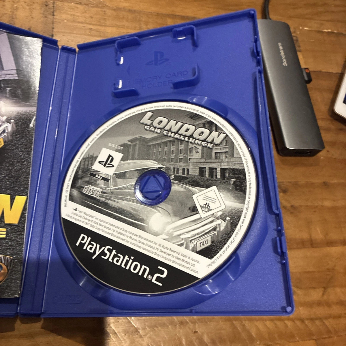 London Cab Challenge PlayStation 2 Game Boxed With Manual