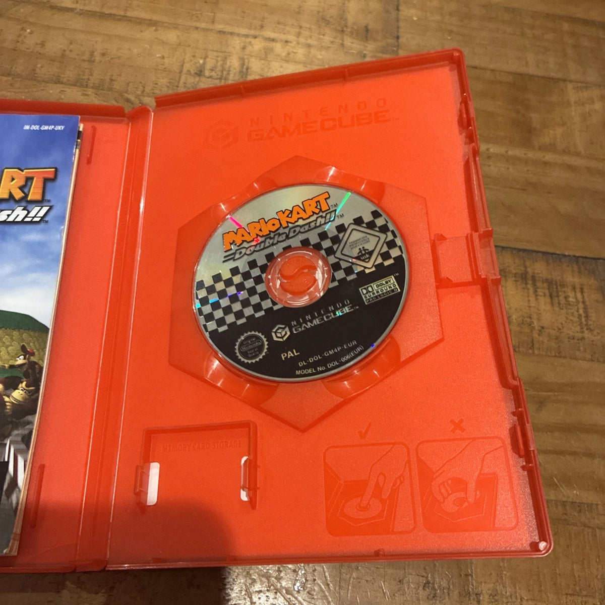 Mario Kart Double Dash GameCube Game No Zelda But With Manual