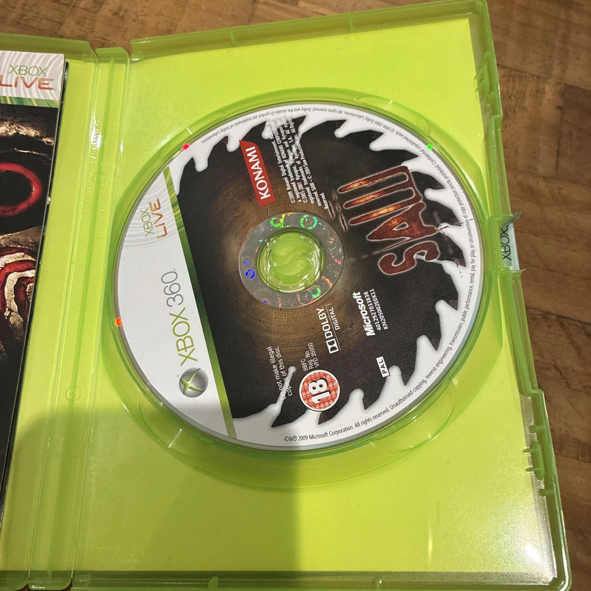 Saw Microsoft Xbox 360 Video Game