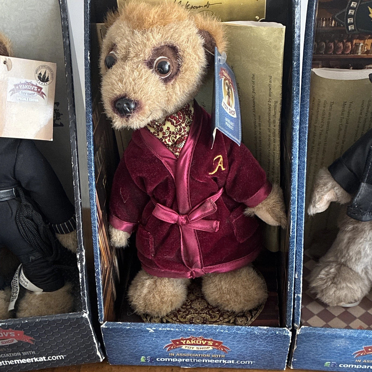 Bundle of 7 Compare the Market Meercat Toys All In Box