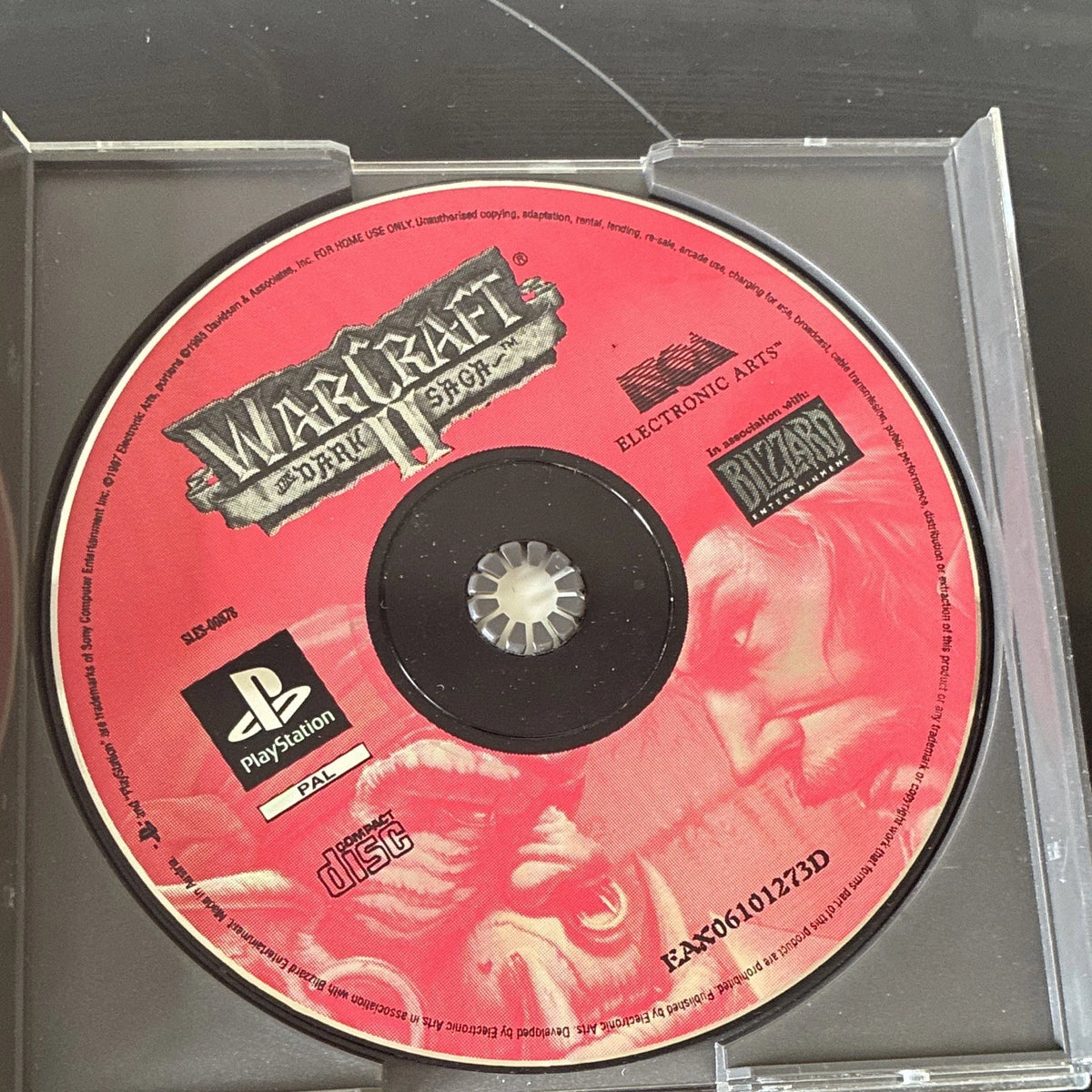 WarCraft II: The Dark Saga Sony PlayStation 1 Game Full Boxed W/ Manual
