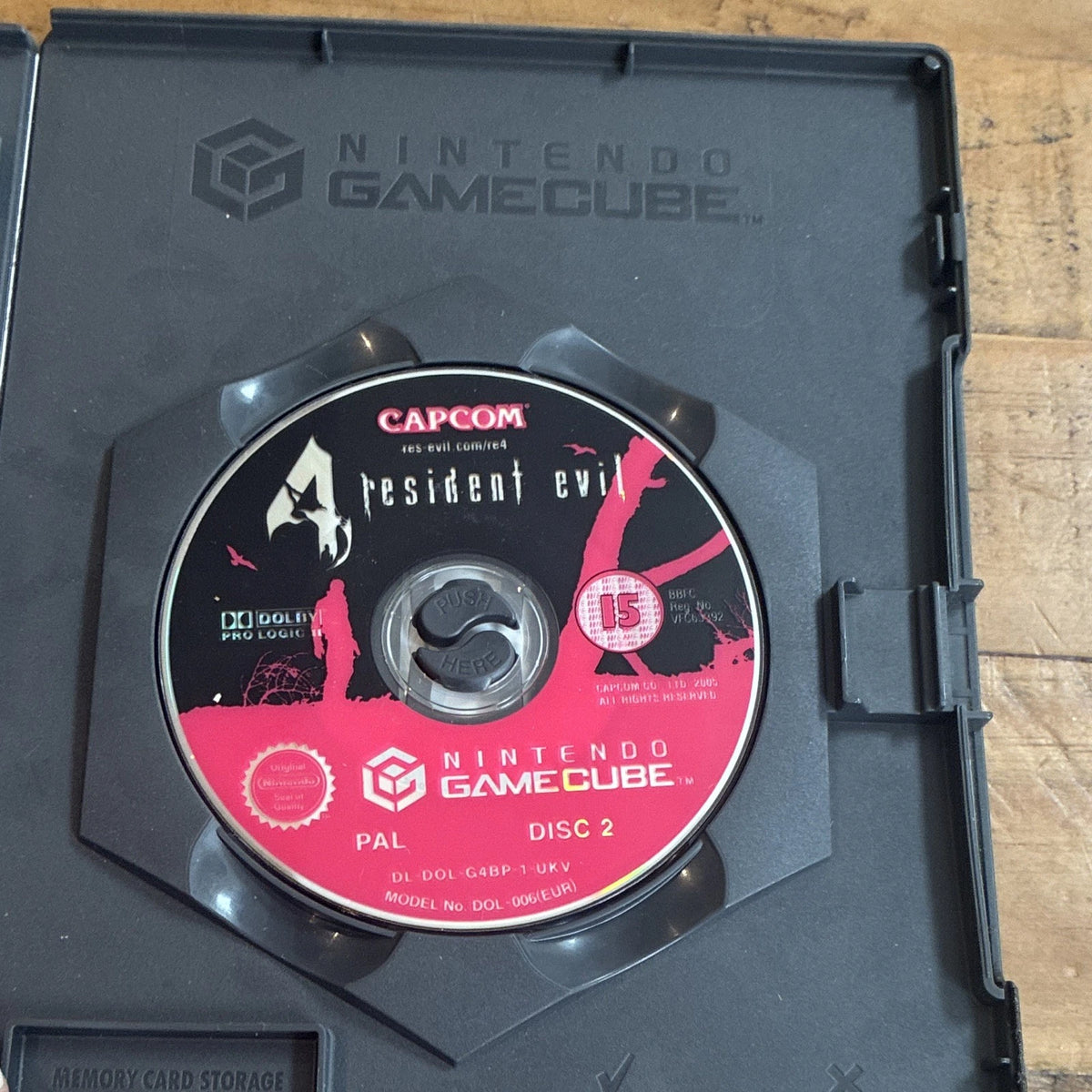 Resident Evil 4 Nintendo GameCube Game PAL (2005) With Manual