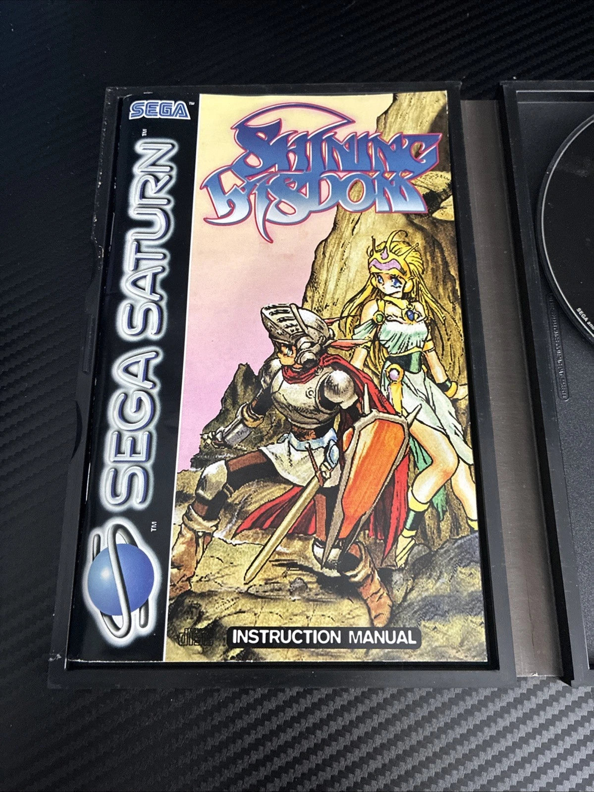 Shining Wisdom Sega Saturn Game1995 RPG Classic Fully Boxed W/ Manual