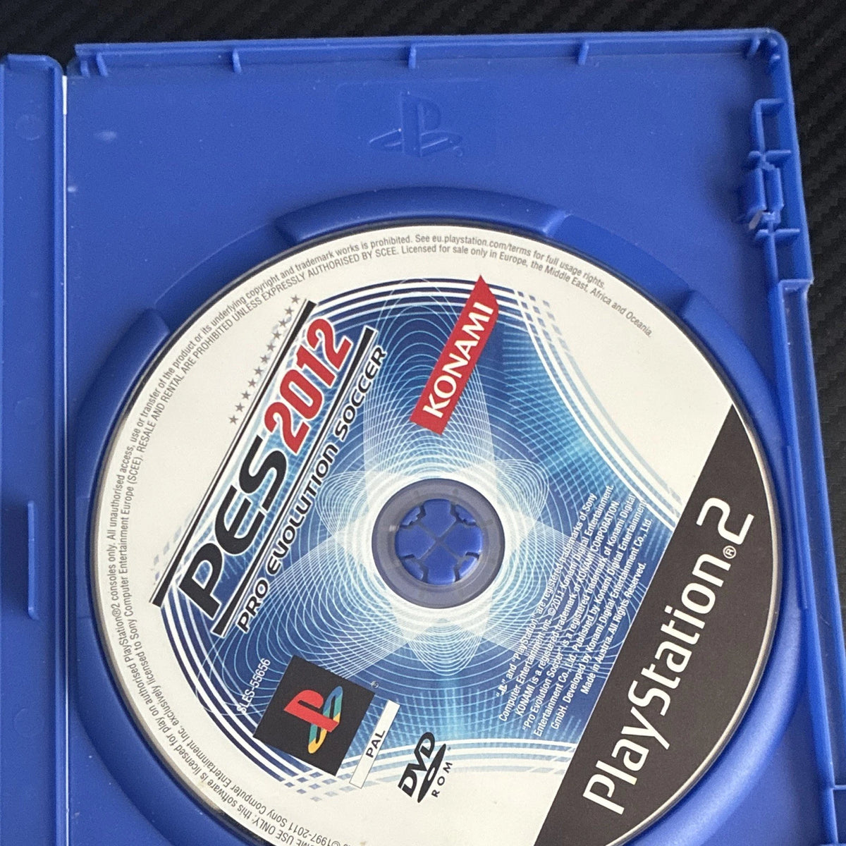 Konami PES 2012 Pro Evolution Soccer PlayStation 2 PAL W/ Manual