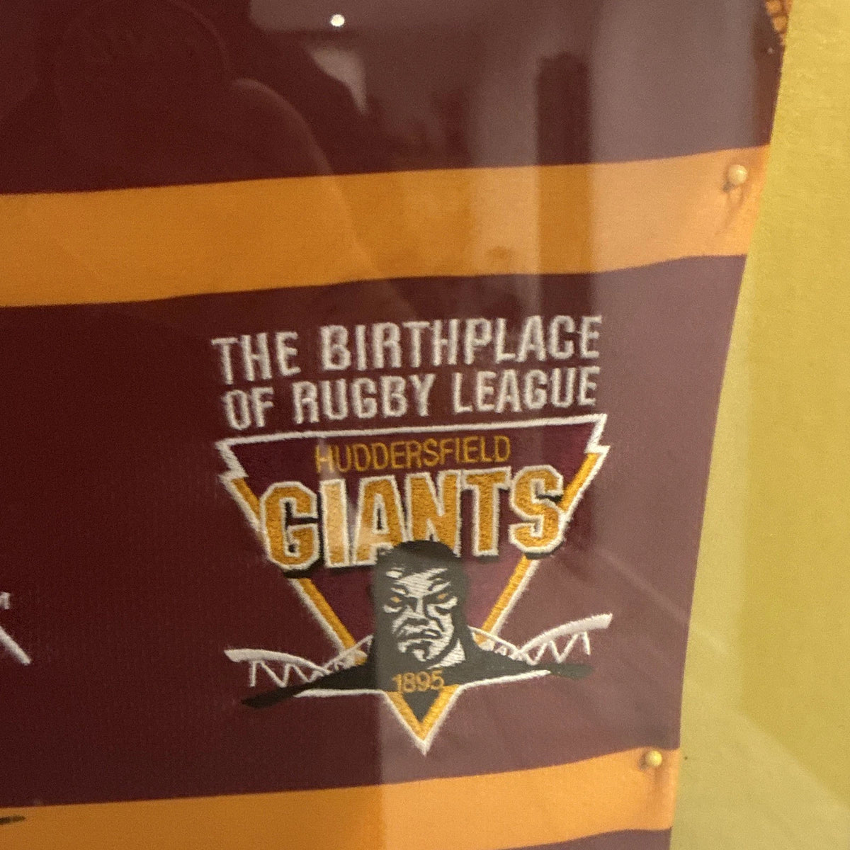 Framed & Signed Paul Anderson “Coach Of The Season 2013” Huddersfield Giants