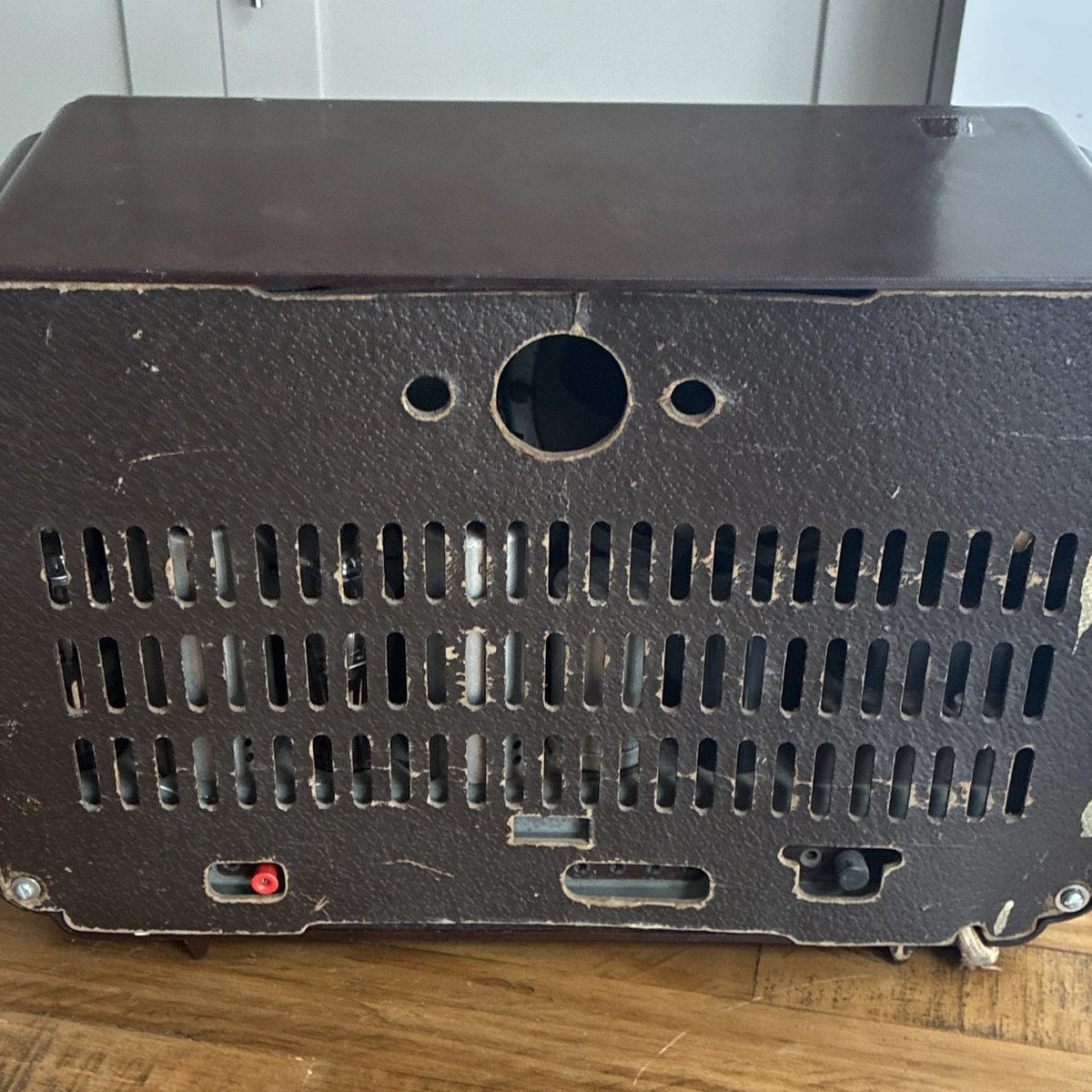 Philco A-535 Mk1 Bakelite Valve Table Radio 1946 Good Condition Untested