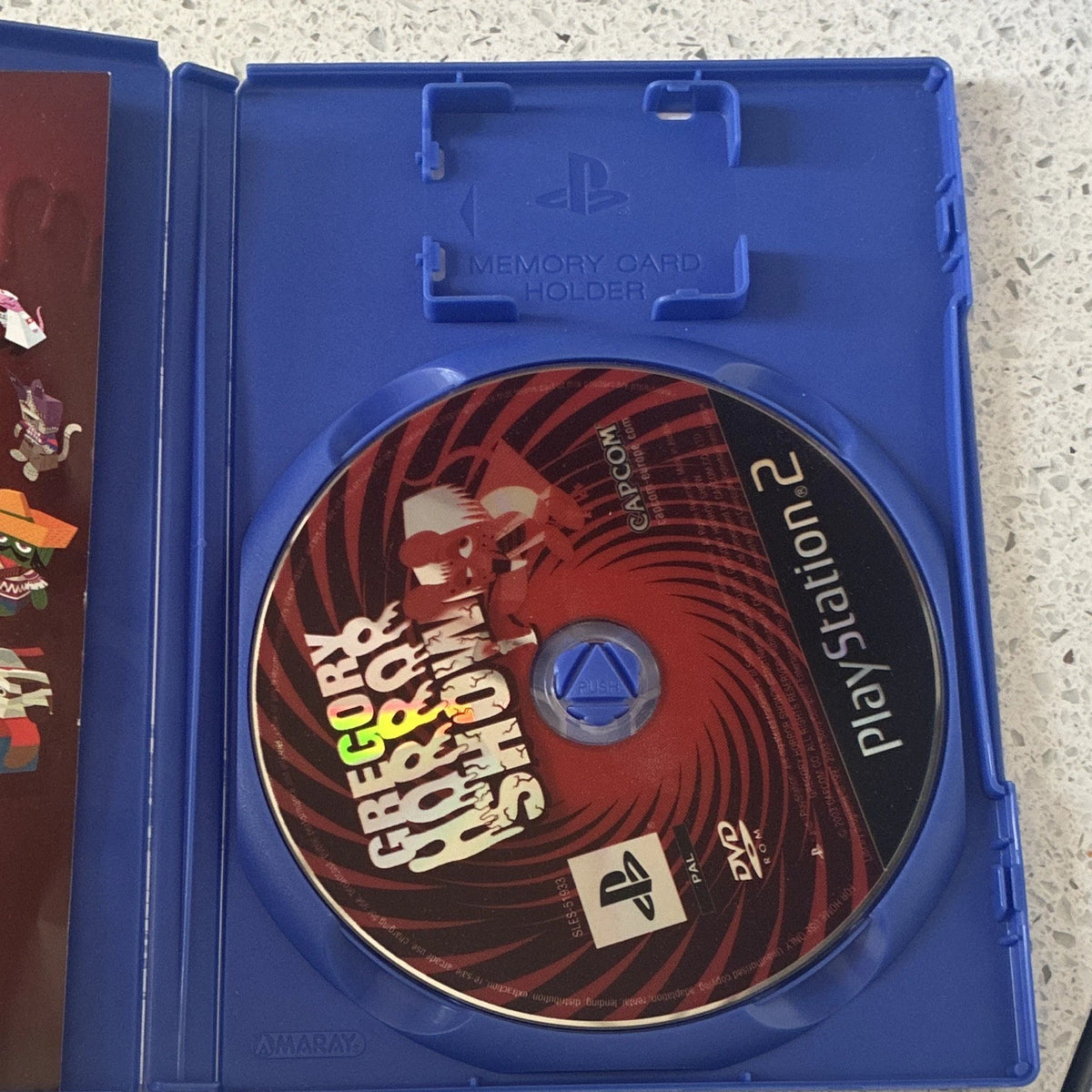 Gregory Horror Show Playstation 2 Game (2003)  W/Manual Tested PS2