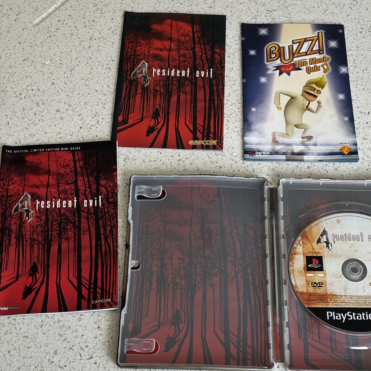 Resident Evil 4 Game Limited Edition Steelbook For Sony PlayStation 2 PS2 PAL