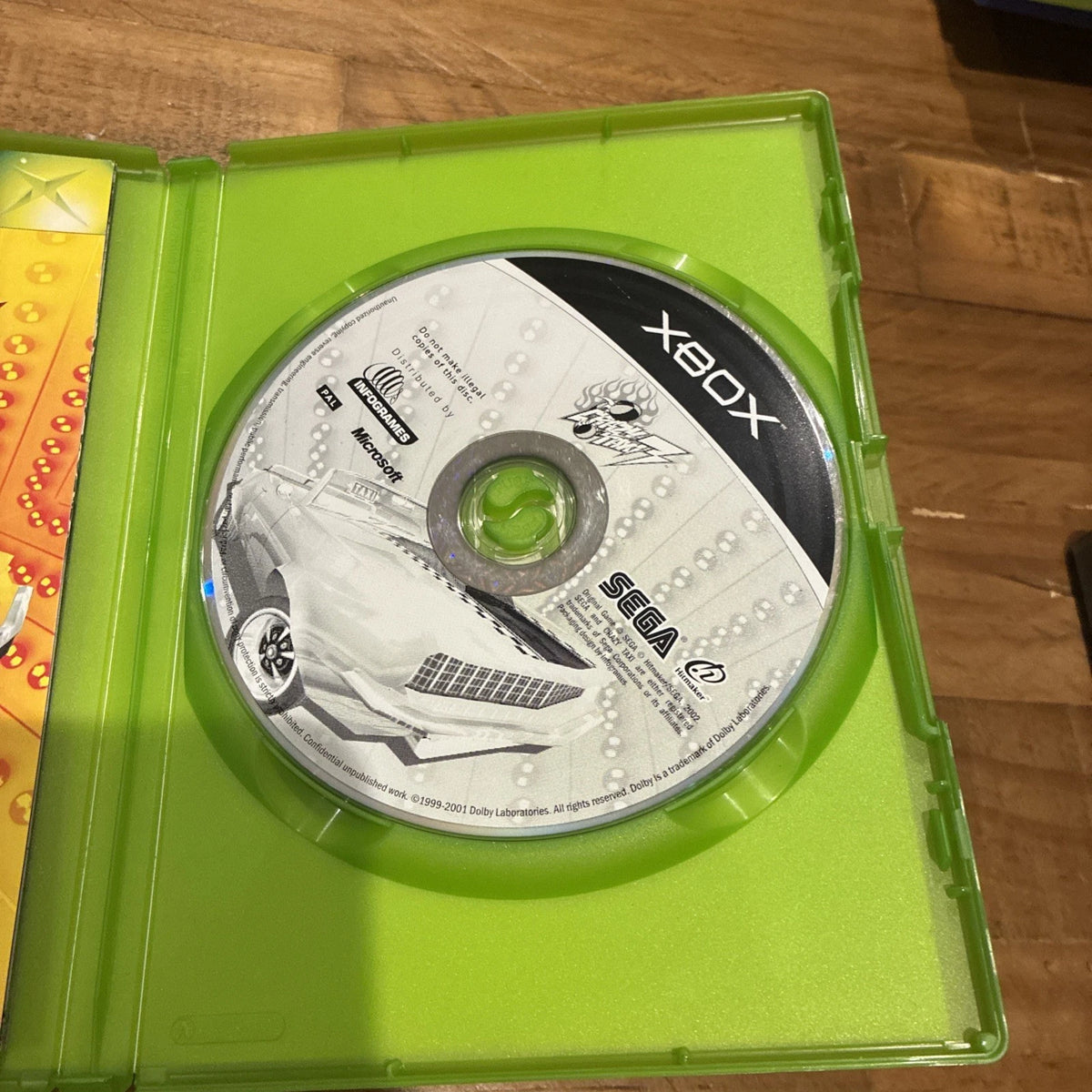 Crazy Taxi 3 Original Xbox PAL Version In Box With Manual