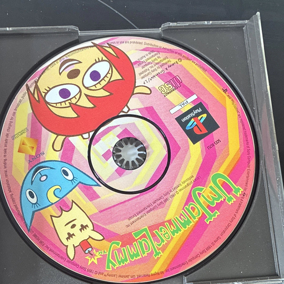 Um Jammer Lammy PlayStation 1 Game Fully Boxed W/ Manual